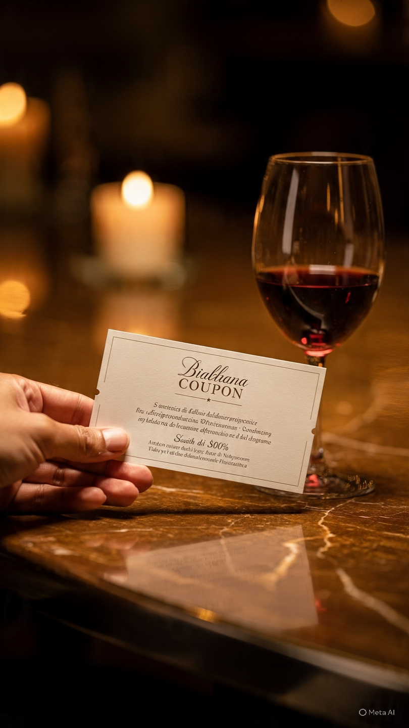 AI-generated ambiance photo for a restaurant promotion